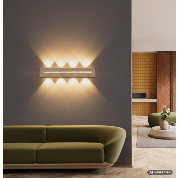 Globo Rojas LED kinkiet ścienny lampa naścienna nowoczesny 3000K 2414 lm 21W