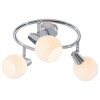 NOWA Doxy plafon lampa sufitowa 3-punktowa Ø 25 cm do salonu i kuchni nowoczesna E14