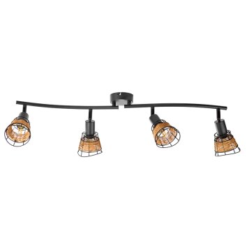 NOWA Esra nowoczesna 4-punktowa lampa sufitowa, spot sufitowy do jadalni i kuchni