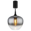Globo Maxy lampa wisząca do jadalni i kuchni, okrągła, regulowana, E27
