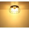 Globo Rowena plafon sufitowy 3-punktowy, lampa sufitowa, styl przemysłowy Ø 50 cm