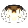 Globo Rowena plafon sufitowy 3-punktowy, lampa sufitowa, styl przemysłowy Ø 50 cm
