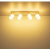 Globo Rowena nowoczesna lampa sufitowa 4-punktowa 81 cm, reflektor sufitowy