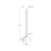 Globo Swanson nowoczesna okrągła lampa wisząca nad stół do jadalni, Ø 30 cm
