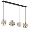 Globo Daren nowoczesna lampa wisząca do jadalni 4-punktowa E27 40 Watt 108,7 cm