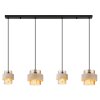 Globo Daren nowoczesna lampa wisząca do jadalni 4-punktowa E27 40 Watt 108,7 cm