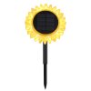 Globo ILIOS dekoracyjna solarna lampa ogrodowa wbijana LED słonecznik 6 W 3000 K