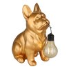 Globo DOGLI solarna lampa pies LED 3000 K 6 W lampa dekoracyjna zewnętrzna do ogrodu