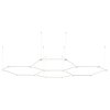 Globo Honeycomb LED nowoczesna lampa sufitowa geometryczna 114W 11400lm 4000K