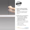 Schöner Wohnen-Kollektion ADRIANA ROUND LED Pendelleuchte für Esstisch, 160 cm, 2-flammig