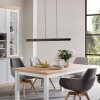 Schöner Wohnen-Kollektion ADRIANA ROUND LED lampa wisząca nad stół do jadalni, długość 160 cm