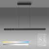 Schöner Wohnen-Kollektion ADRIANA ROUND LED lampa wisząca nad stół do jadalni, długość 160 cm