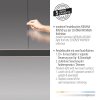 Schöner Wohnen-Kollektion ADRIANA ROUND LED lampa wisząca nad stół do jadalni, długość 160 cm