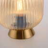 Schöner WOHNEN-Kollektion NAMI nowoczesna okrągła lampka stołowa E27 Ø20 cm 25 W