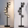 SCHÖNER WOHNEN-Kollektion DUBAI nowoczesna lampa stołowa z 6 kulistymi kloszami G9