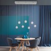 SCHÖNER WOHNEN-Kollektion LINI LED regulowana 7-punktowa lampa wisząca 90 cm