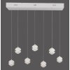 SCHÖNER WOHNEN-Kollektion LINI LED regulowana 7-punktowa lampa wisząca 90 cm