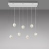 SCHÖNER WOHNEN-Kollektion LINI LED regulowana 7-punktowa lampa wisząca 90 cm
