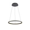 Schöner Wohnen-Kollektion QUILLO LED nowoczesna okrągła lampa wisząca, długość 60 cm