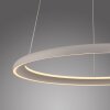 SCHÖNER WOHNEN-Kollektion QUILLO LED lampa wisząca pierścieniowa nad stół 60 cm