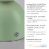 SCHÖNER WOHNEN-Kollektion RUDI LED kulista lampa stołowa z włącznikiem dotykowym