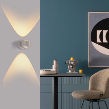 SCHÖNER WOHNEN-Kollektion CHIA LED minimalistyczny kinkiet ścienny typu up-down