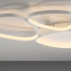 Leuchten Direkt lampa sufitowa LED PEBBLES, pamięć, biała, 3000 Kelvin ciepła biel, 3 pętle