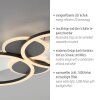 Leuchten Direkt lampa sufitowa TROOPER w białym kolorze, LED 3000 Kelvin, ciepła biel