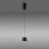 Leuchten Direkt lampa wisząca BALLINI, klosz, regulacja zwisu, 3000 Kelvin ciepłobiała