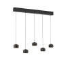 Leuchten Direkt lampa wisząca BALLINI nad wyspę kuchenną, regulowana wysokość