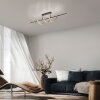Leuchten Direkt, lampa sufitowa EMANDA z falistym elementem LED, 3000 Kelvin, ciepła biel