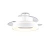 Reality Wentylator LED Vansbro, ściemniany pilotem, regulowana barwa światła 2700-6500 Kelvin