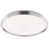 Brilliant Plafon LED Fancia, ściemniany pilotem, barwa światła regulowana 3000-6500 Kelvin