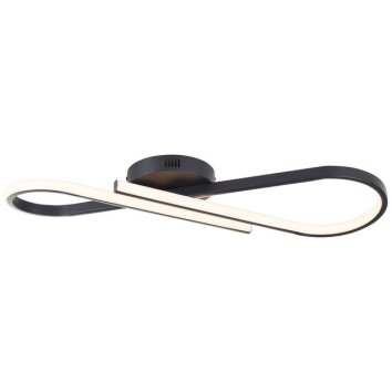 Brilliant lampa sufitowa Hinton o falistym kształcie, LED 3000 Kelvin, ciepła biel