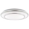Brilliant Płaska, okrągła lampa sufitowa LED Luciano do przedpokoju i przy wejściu