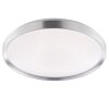 Brilliant plafon LED Fancia, ściemnianie pilotem, regulowana barwa światła 3000-6500 Kelvin