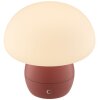 Brilliant LED lampka stołowa Dupos w kształcie grzybka, 2700 Kelvin, ciepłe światło