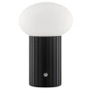 Brilliant nowoczesna lampa stołowa Venti, LED 3000 Kelvin ciepła biel, ryflowana podstawa