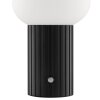 Brilliant nowoczesna lampa stołowa Venti, LED 3000 Kelvin ciepła biel, ryflowana podstawa