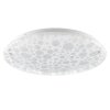 Brilliant plafon LED Bania, wzór w kropki, regulowana barwa światła 2700-4000 Kelvin