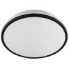 Brilliant okrągły plafon LED Taya, efekt gwiaździstego nieba, regulacja 2700-6500 Kelvin