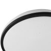Brilliant okrągły plafon LED Taya, efekt gwiaździstego nieba, regulacja 2700-6500 Kelvin