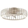 Brilliant lampa sufitowa LED Capo, beżowa, regulowana barwa światła 2700-6500 Kelvin