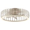 Brilliant lampa sufitowa LED Capo, beżowa, regulowana barwa światła 2700-6500 Kelvin
