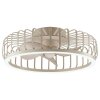 Brilliant lampa sufitowa LED Capo, beżowa, regulowana barwa światła 2700-6500 Kelvin