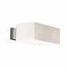 Ideal Lux BOX Lampa ścienna Biały, 2-punktowe