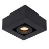 lampy sufitowe listwy Lucide XIRAX LED Czarny, 1-punktowy