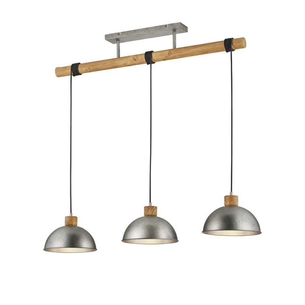 Lampa Wisząca Trio Leuchten DELHI Nikiel matowy, 3-punktowe main product photo