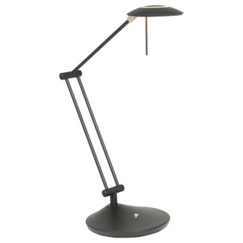 Steinhauer Zodiac Lampa stołowa LED Czarny, 3-punktowe