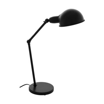 Eglo EXMOOR Lampa stołowa Czarny, 1-punktowy